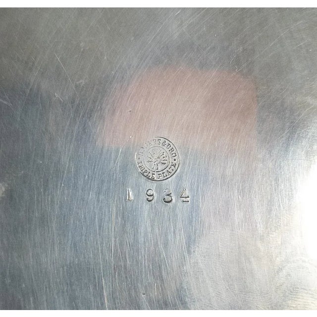 19th Century Aesthetic Silver Plate Bread Basket by Rogers & Bro For Sale - Image 11 of 13