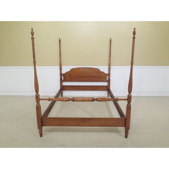 1980s Vintage Hitchcock Full or Double Size Poster Bed Chairish