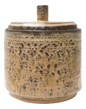 Vintage Belgian Ceramic Pot with Lid by Roger Vandeweghe for Amphora, 1960s