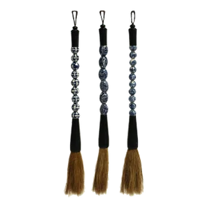 Set of 3 Calligraphy Brushes Blue and White