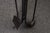 Vintage Hand-Forged Iron Fireplace / Fire Tool Set With Poker, Shovel, and Brush For Sale - Image 9 of 16