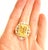 Yellow Classic Italian Bochic "Capri Lemon Topaz & Gem Ring Set In 18K Gold & Silver For Sale - Image 8 of 18