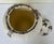 2020s Modern Large Cream Crackle and Bronze Glaze Lidded Jar For Sale - Image 5 of 5