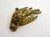 Small Paperweight Sculpture of a Dead Bird in Gilt Bronze or Brass, Early 20th Century For Sale - Image 9 of 13