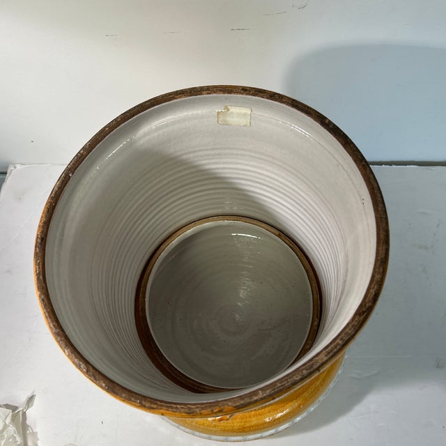 1970s Ceramic Footstool With Tassel Design For Sale In Miami - Image 6 of 6