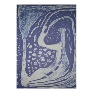 Dominique Labauvie Lithograph N8-3 Noise 1988 For Sale