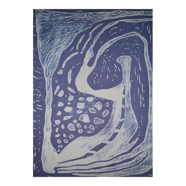 Dominique Labauvie Lithograph N8-3 Noise 1988 For Sale