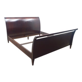 Barbara Barry for Baker Modern King Bed Frame For Sale