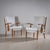Mid-Century Modern Mid-20th Century Seating Group with curved Armrests For Sale - Image 3 of 15