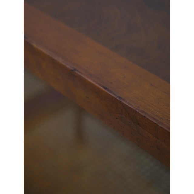 Brown Baker 8 Leg George III Walnut Console Table For Sale - Image 8 of 13