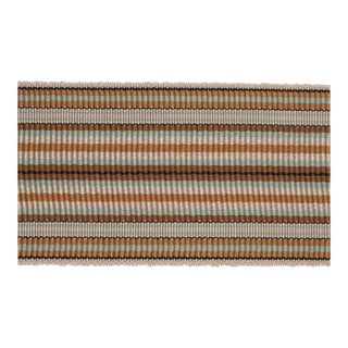Schumacher X Neisha Crosland Topaki Stripe Tape in Mustard For Sale