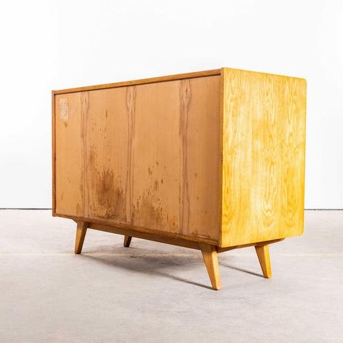 Mid-Century Cabinet Sideboard by Jiri Jiroutek for Interieur Praha, 1950s For Sale - Image 9 of 11