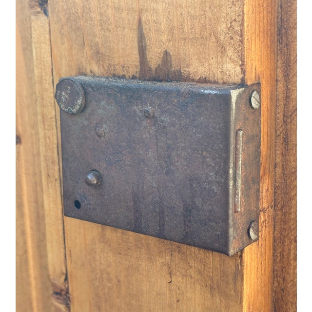 Pine Two Door Three Drawer Dresser Base, Hungary For Sale - Image 13 of 18