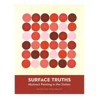 2011 Thomas Downing 'Red-1966' Serigraph Poster Poster For Sale
