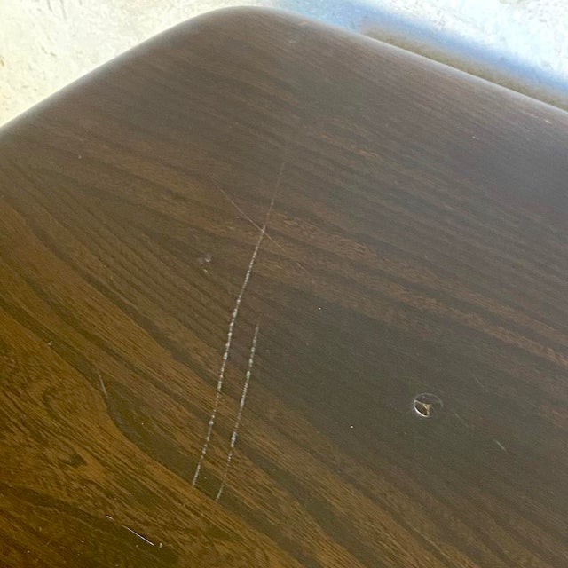 Vintage Rustic Elm Table, 1960s For Sale - Image 6 of 7