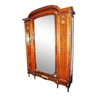 French Louis XVI Style Armoire For Sale