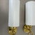 Brass and Satin Glass Theatre Wall Lights, 1950s, Set of 2 For Sale - Image 4 of 18