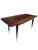Art Deco French Mid Century Macassar Ebony Parquetry Inlaid Expandable Dining Room Table W/ Leaves For Sale - Image 3 of 18