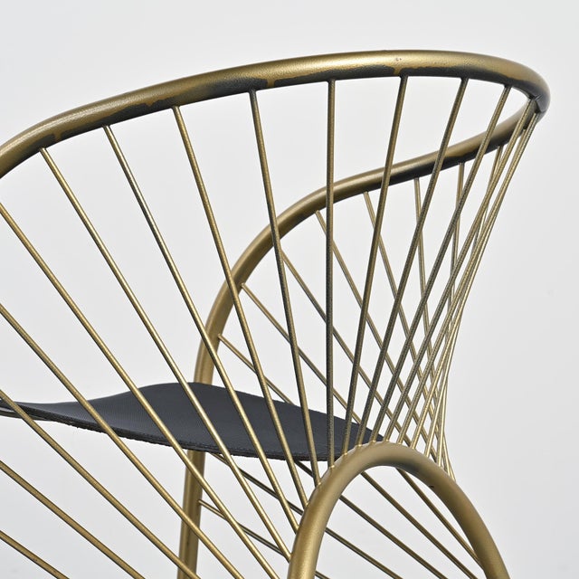 Metal Lizzie Chair by Regis Protiere for Pallucco, 1985 For Sale - Image 7 of 11
