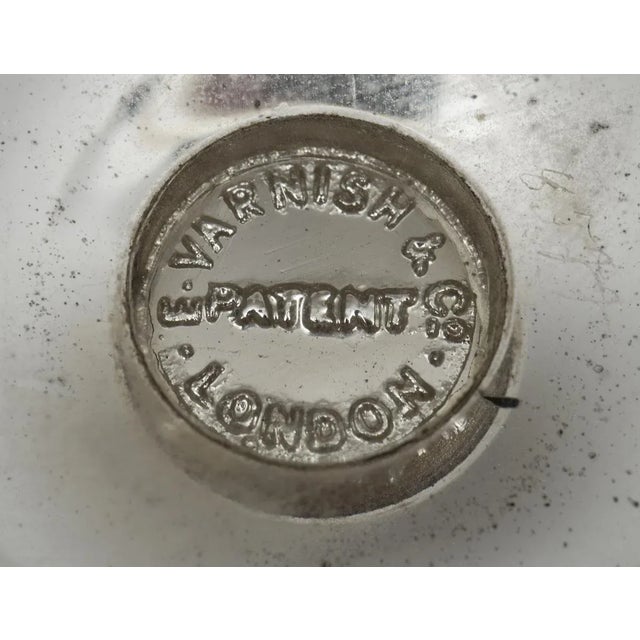 Mercury Glass Vases by Varnish - a Pair For Sale - Image 4 of 5