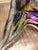 Mint David Goldhagen Handblown Colored Flower Sculpture 15in For Sale - Image 8 of 12