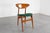 Mid-Century Scandinavian Wood and Green Fabric Chair, 1960s, Set of 6 For Sale - Image 10 of 16