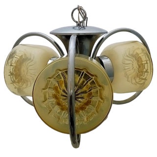 Ceiling Lamp attributed to Toni Zuccheri for Mazzega, 1970s For Sale