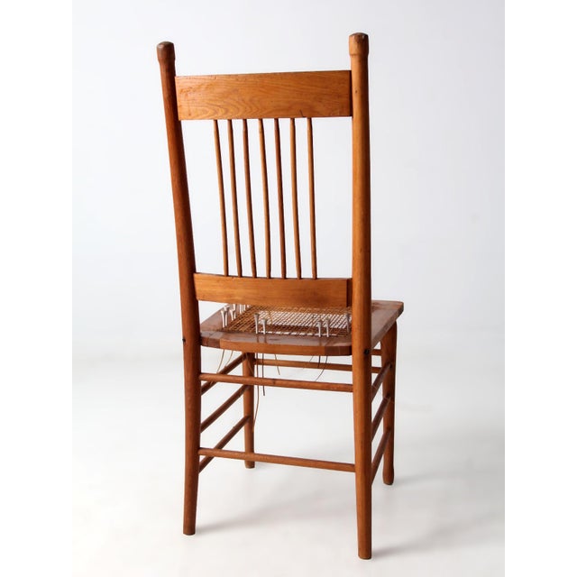 Antique Spindle Back Chair Art Installation For Sale - Image 10 of 10