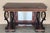 Mid 19th Century Austrian Empire Console Table with back mirror and Swan Pedestals For Sale - Image 16 of 18