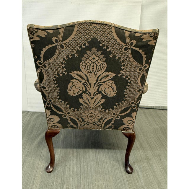 Early 21st Century Southwood Furniture Connoisseur Collection Gainsborough-Style Lounge Chair For Sale - Image 5 of 12