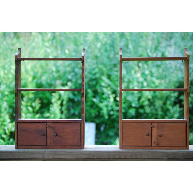 Vintage Knick Knack Shelves a Pair Chairish