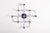 Metal Chrome Ceiling Light by Sciolari for Leola, 1970s For Sale - Image 7 of 7