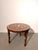 Brown Indian Round Side Table in Wood For Sale - Image 8 of 8