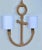 Audoux Minet 2-Light Handwoven French Rope Chandelier Nautical Anchor Design For Sale - Image 11 of 13