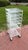 Akko Clear Acrylic Rolling Storage Cart A sleek and highly functional clear acrylic rolling cart by Akko, embodying the...