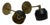 Mid-Century Modern Forchette Long Sconce - Pair For Sale
