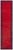 Doris Leslie Blau Vintage French Art Deco Geometric Crimson Hand-Knotted Runner For Sale