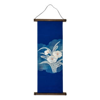 Japanese Ceremonial Silk Wall Tapestry by Renaras For Sale