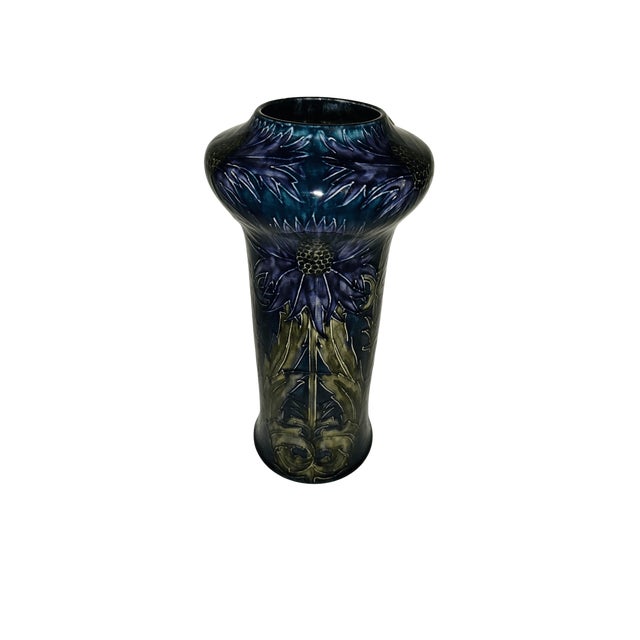 Art Nouveau Thistle Vase by George Cartlidge for Hancock and Sons For Sale - Image 5 of 6