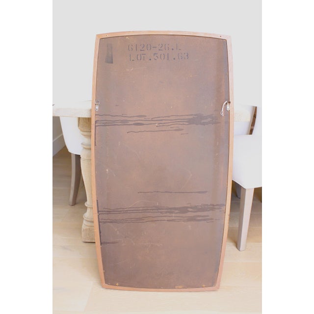 Broyhill Brasilia Mid-Century Modern Broyhill Brasilia Style Wall Mirror For Sale - Image 4 of 5