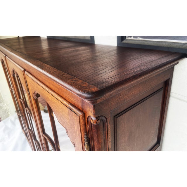 Bookcase in Oak with Adjustable Shelves, 1950s For Sale - Image 10 of 18