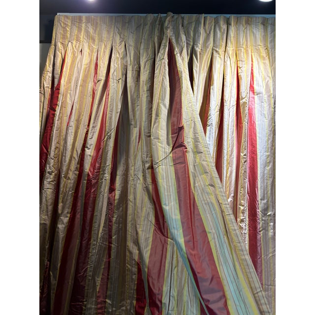Late 20th Century Silk Trading Company Curtains For Sale - Image 5 of 7
