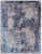 Bruges Silver/Blue Hand loom Bamboo/Silk Area Rug - 12'x15' For Sale