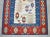 1980s Hand Woven Oushak Kilim Flat Weave Wool Area Rug For Sale - Image 9 of 12