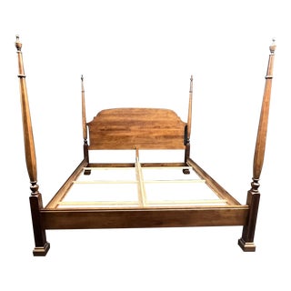 Durham King Poster Maple King Bed For Sale