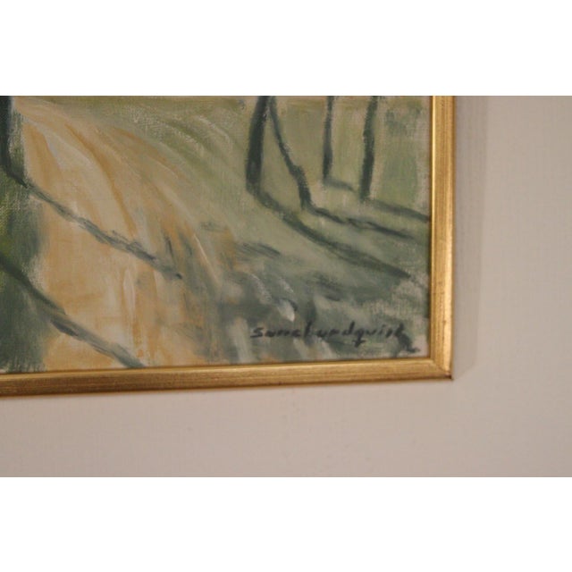 Sune Lundquist, Trees, 1960s, Oil on Canvas, Framed For Sale - Image 11 of 16