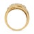 Haus of Brilliance 10K Yellow Gold 1/2 Cttw Round-Cut Multi Row Diamond Split Shank Cocktail Ring (H-I Color, SI2-I1 Clarity) - Size 5 For Sale - Image 4 of 6