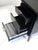 Writing Desk with Typewriter Desk in Black Stained Oak by Herbert Hirche for Christian Holzäpfel KG, Germany, 1960s For Sale - Image 11 of 18
