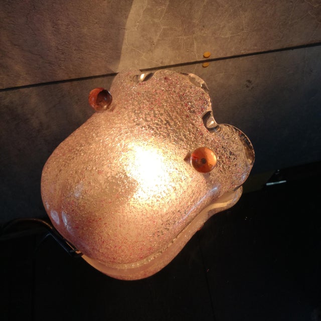 Murano Glass Wall Lamp, Italy, 1970s For Sale - Image 10 of 11