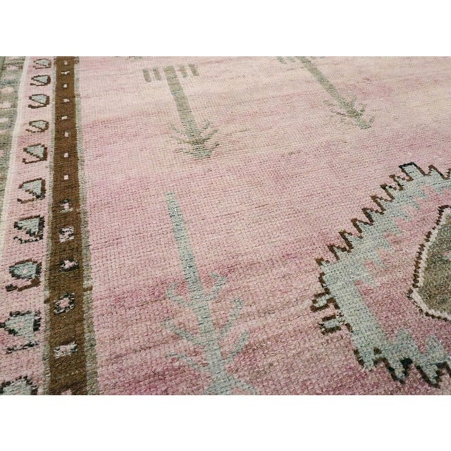 Mid 20th Century Galerie Shabab Collection Mid-20th Century Persian Malayer Runner For Sale - Image 5 of 8